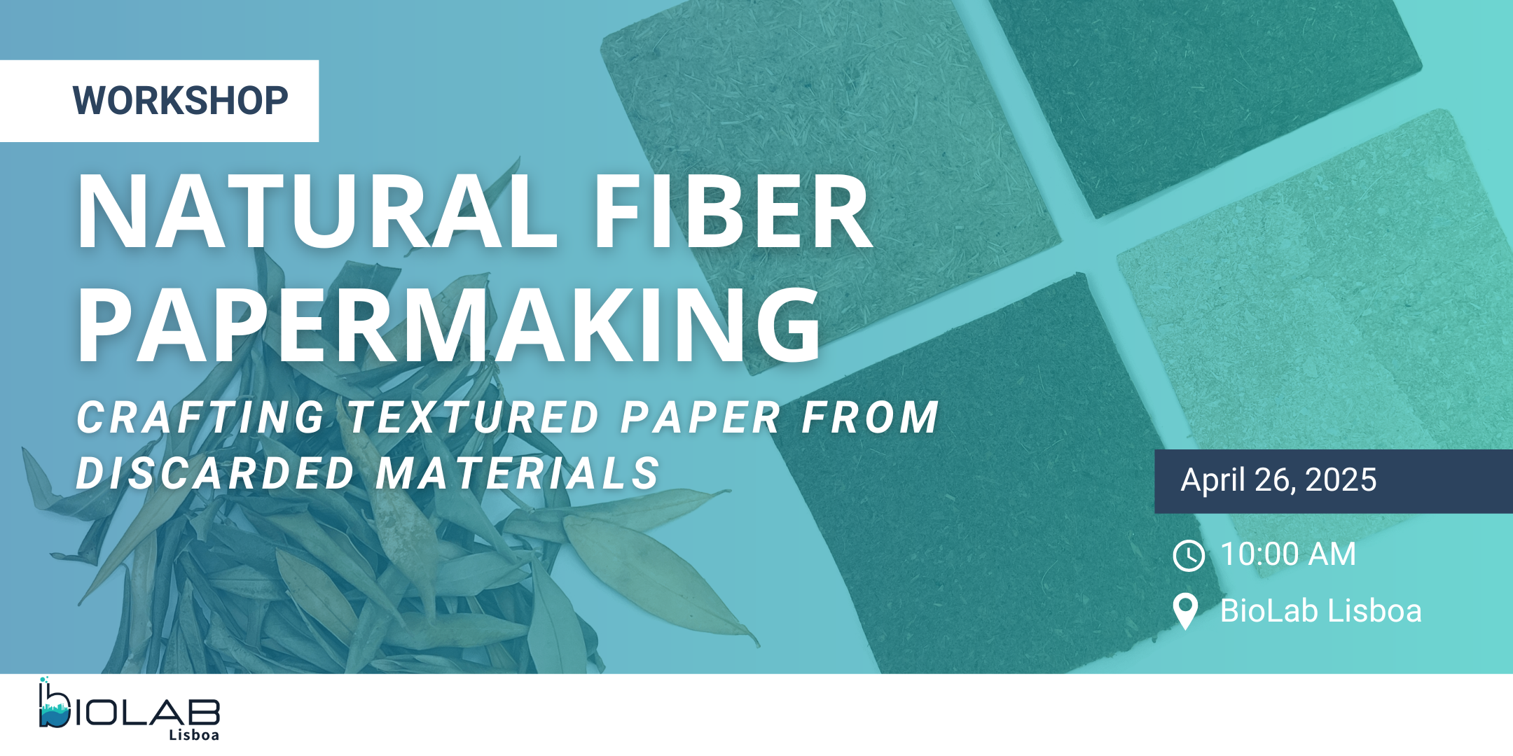 Natural fiber papermaking – crafting textured paper from discarded materials
